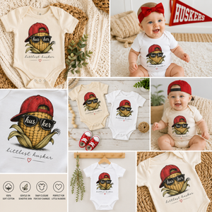 Littlest Husker Onesie