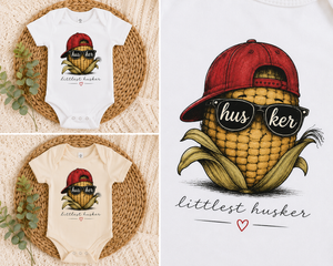 Littlest Husker Onesie