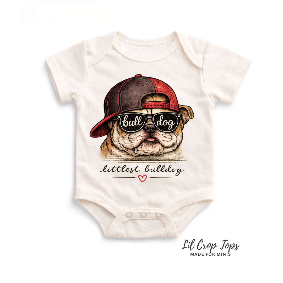 Littlest Bulldog Onesie