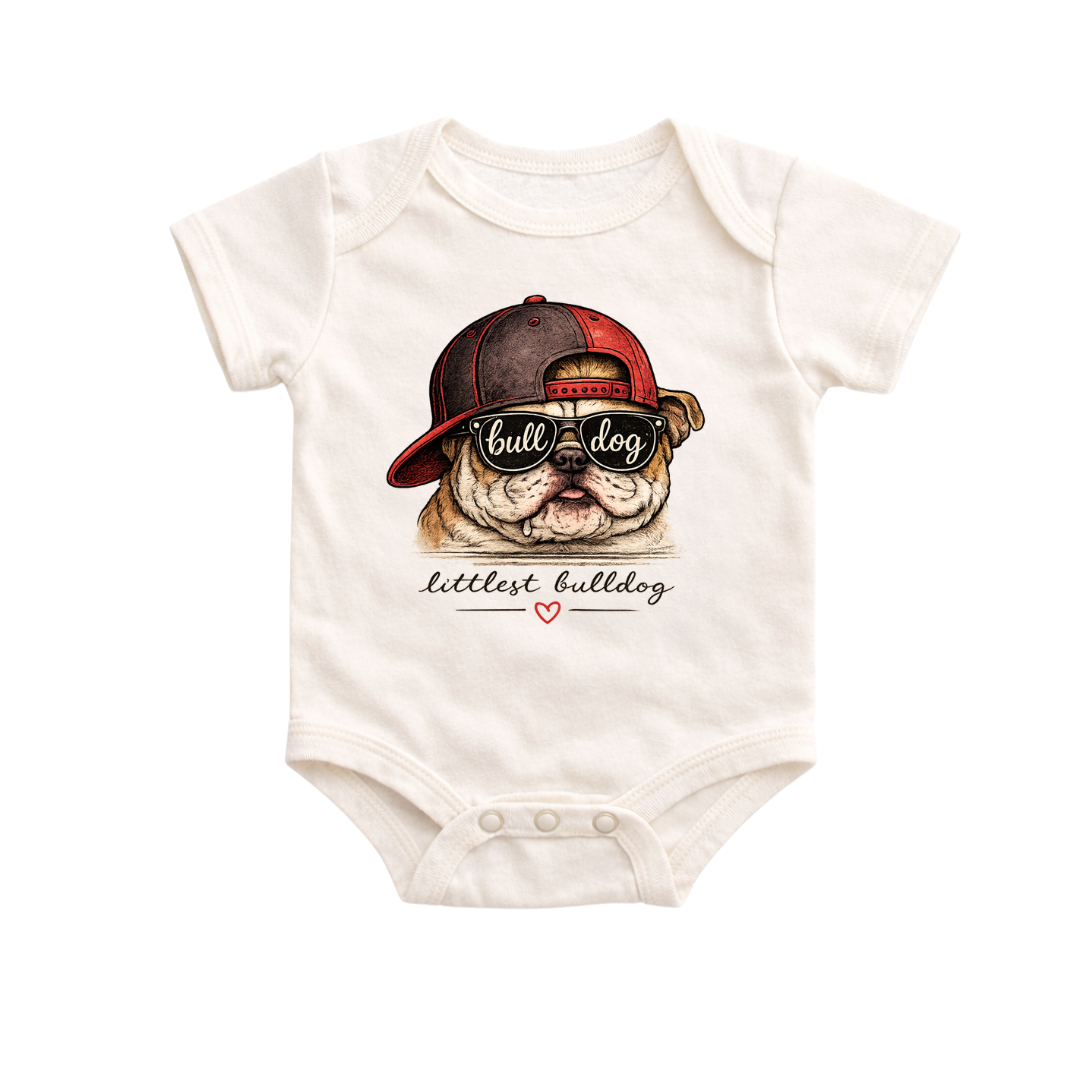 Littlest Bulldog Onesie