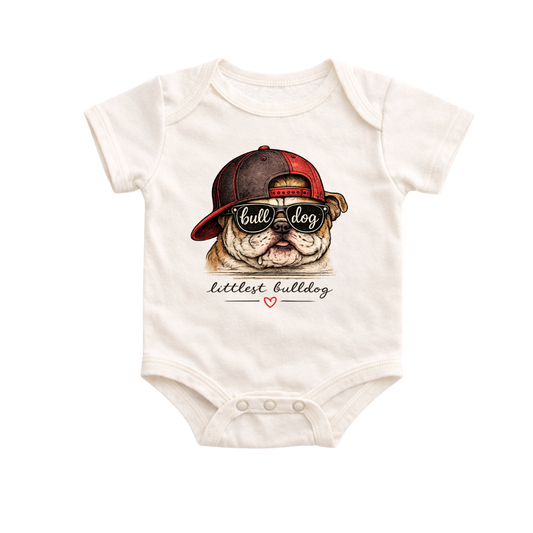 Littlest Bulldog Onesie