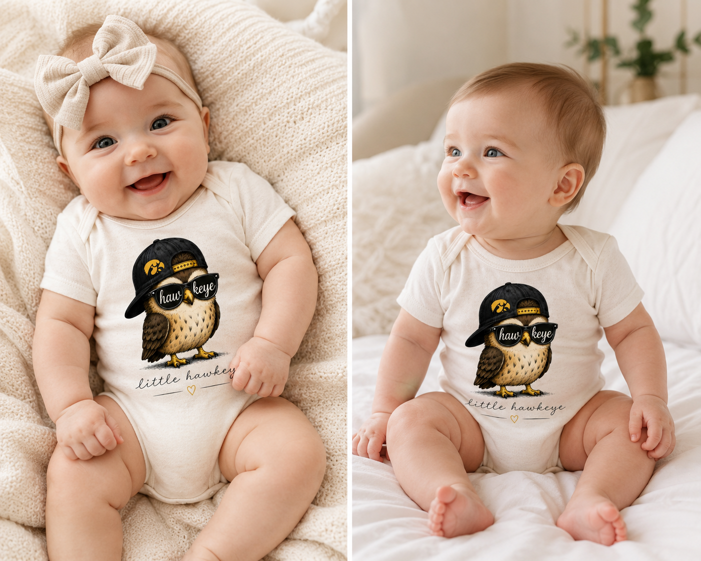Little Hawkeye Onesie