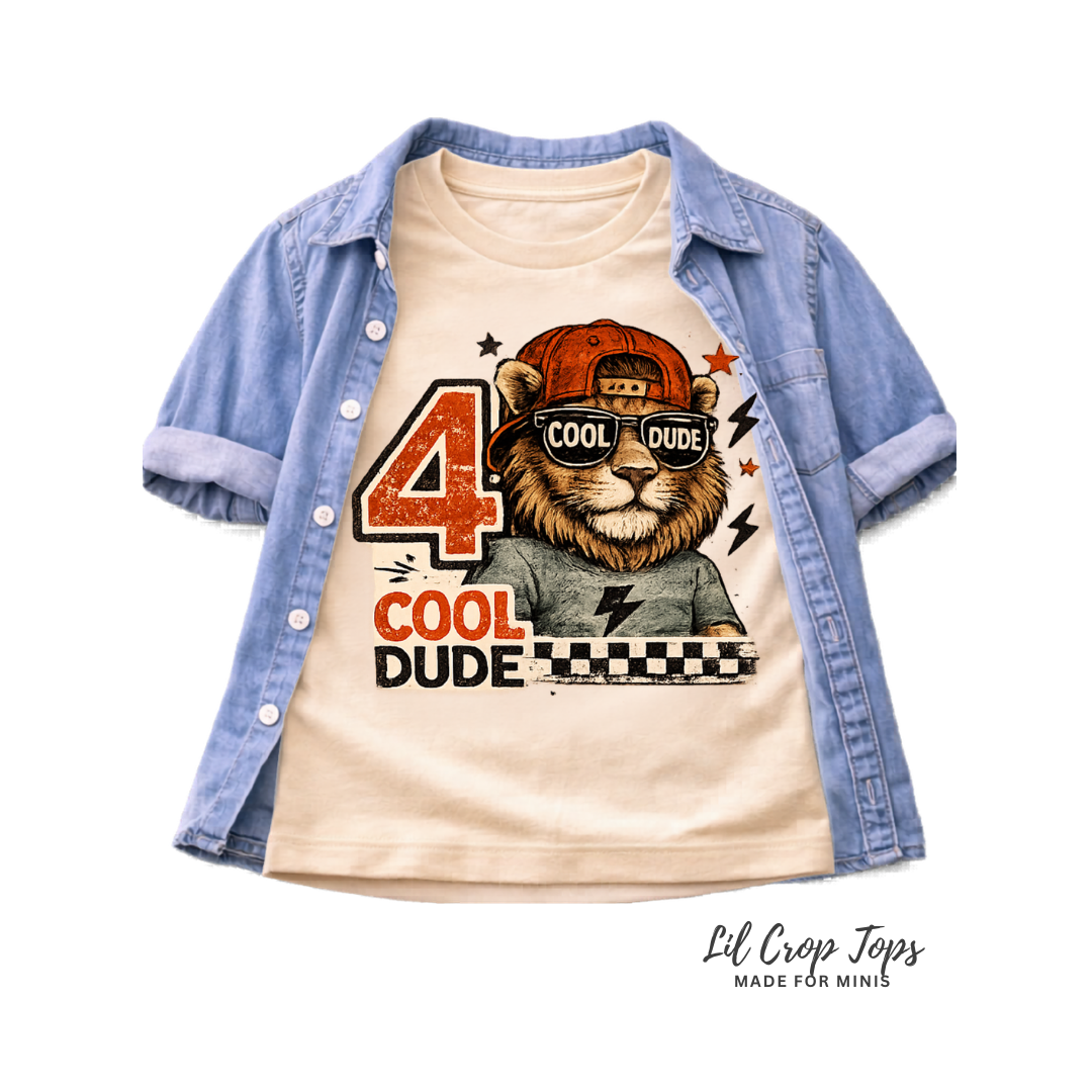 Four Cool Dude Toddler