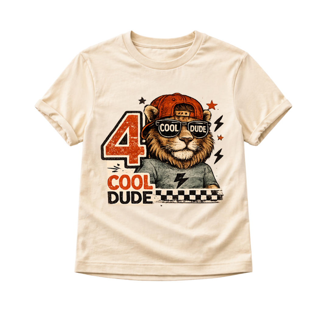 Four Cool Dude Toddler