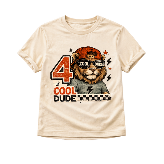 Four Cool Dude Toddler