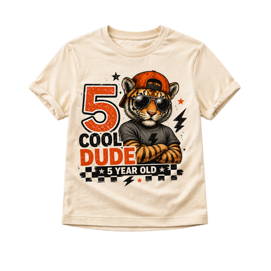 Five Cool Dude Toddler