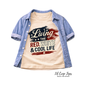 Living The Red White and Cool Life Toddler