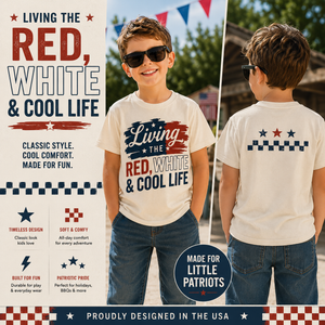 Living The Red White and Cool Life Toddler