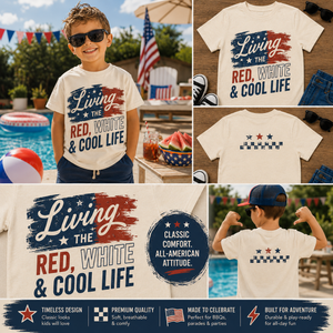 Living The Red White and Cool Life Toddler
