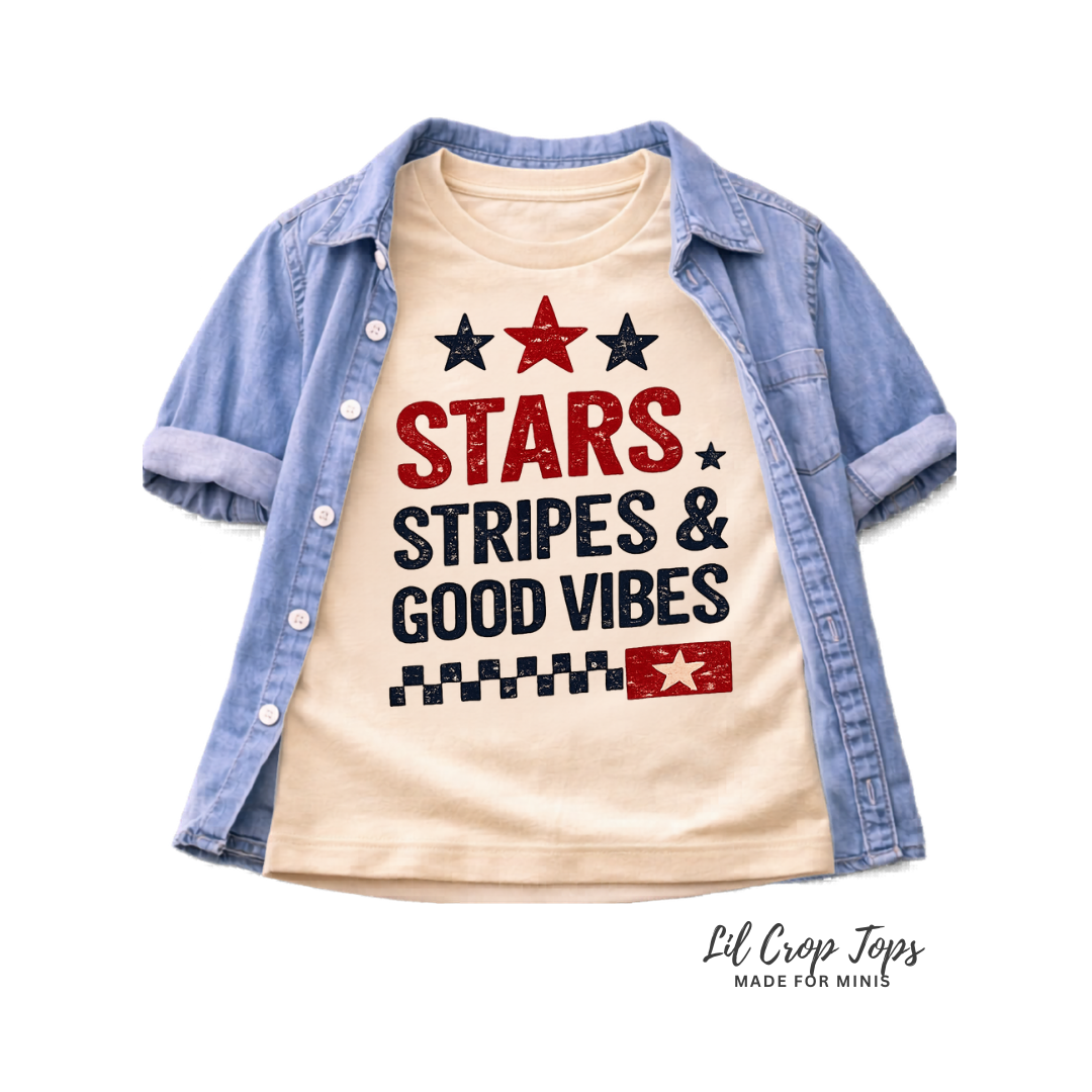 Stars Stripes and Good Vibes Toddler