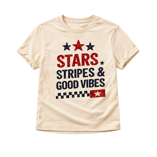 Stars Stripes and Good Vibes Toddler