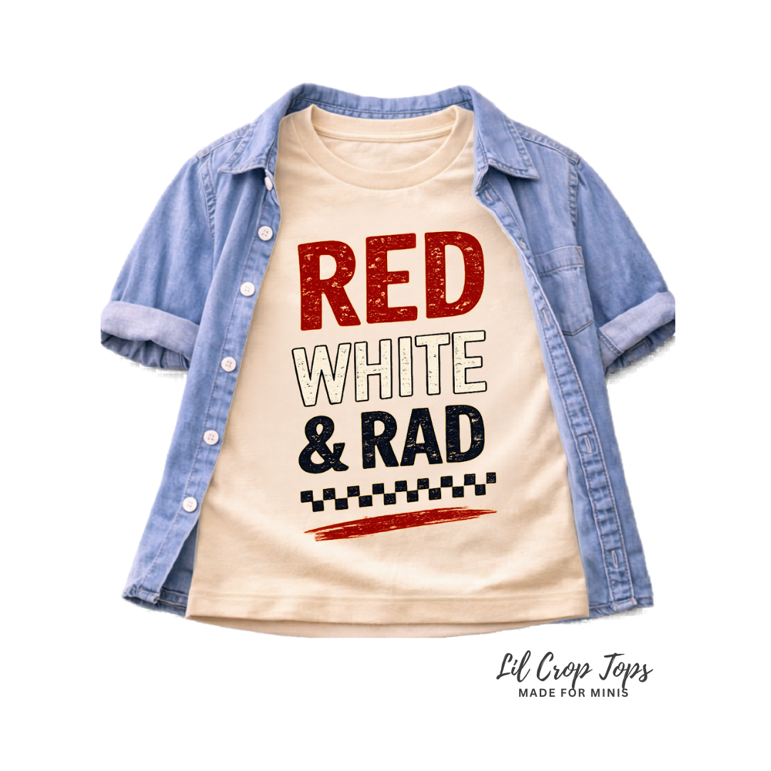 Red White and Rad Toddler
