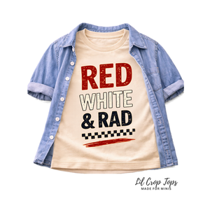 Red White and Rad Toddler