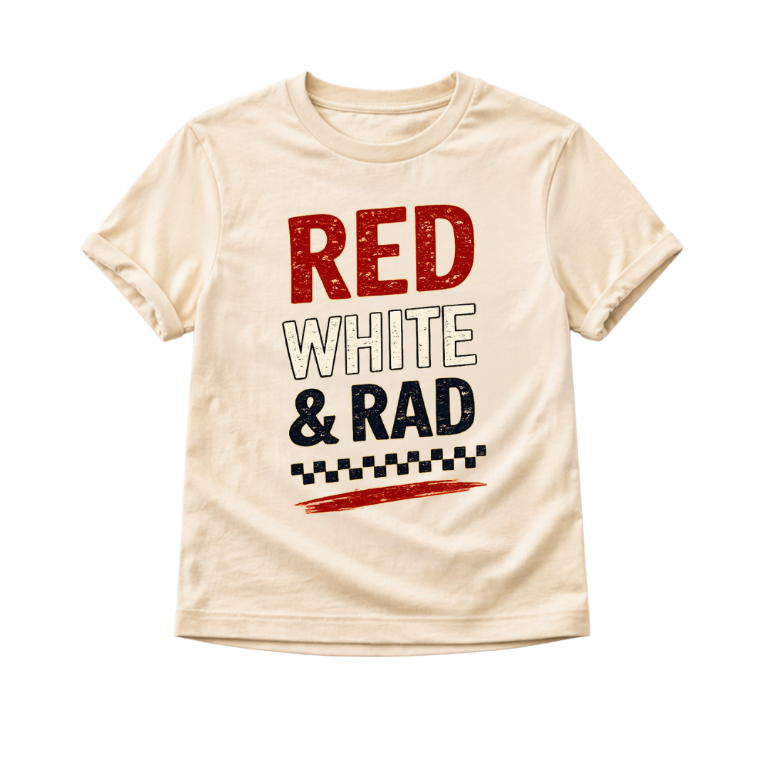 Red White and Rad Toddler
