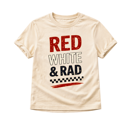 Red White and Rad Toddler