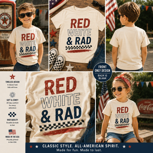 Red White and Rad Toddler