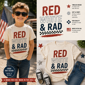 Red White and Rad Toddler