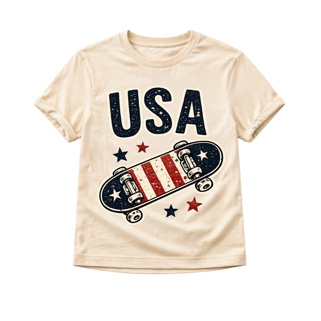 USA Patriotic Skateboard Toddler