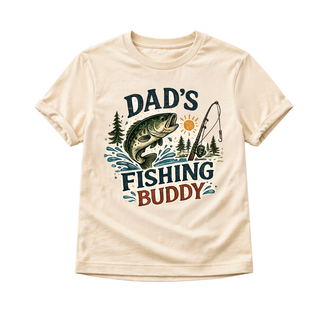 Dads Fishing Buddy Toddler