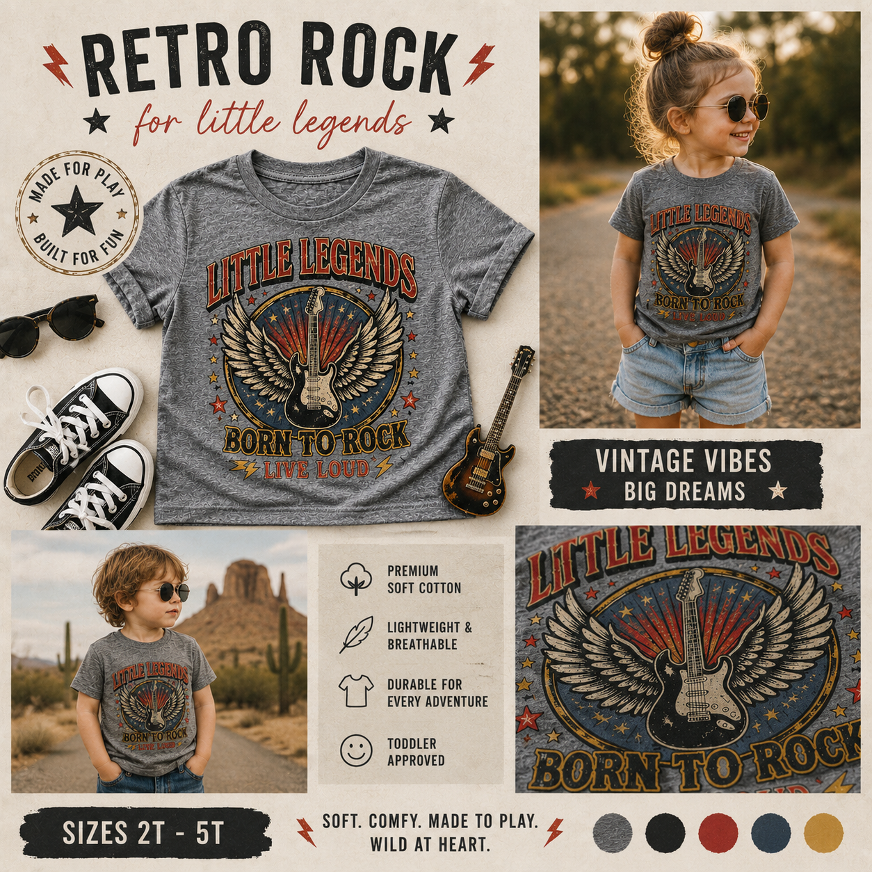 Little Legends - Rock - Toddler