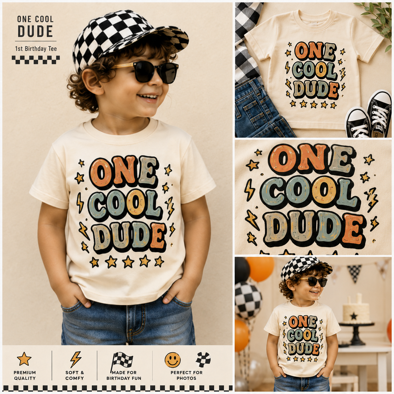 One Cool Dude Toddler