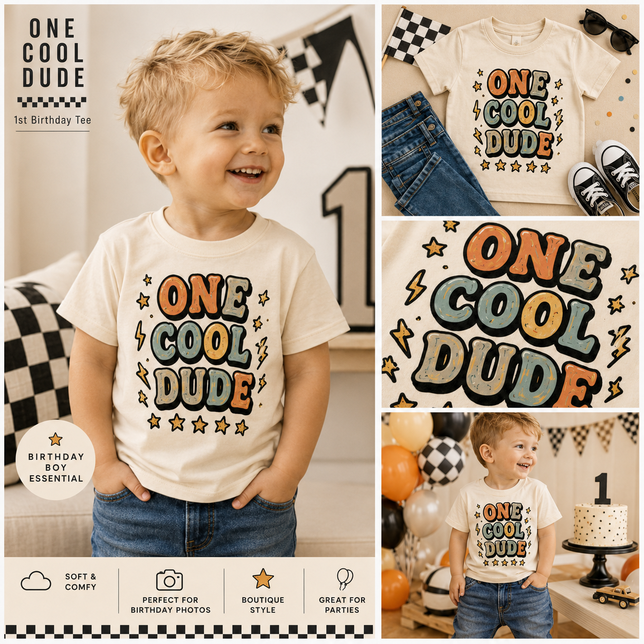 One Cool Dude Toddler