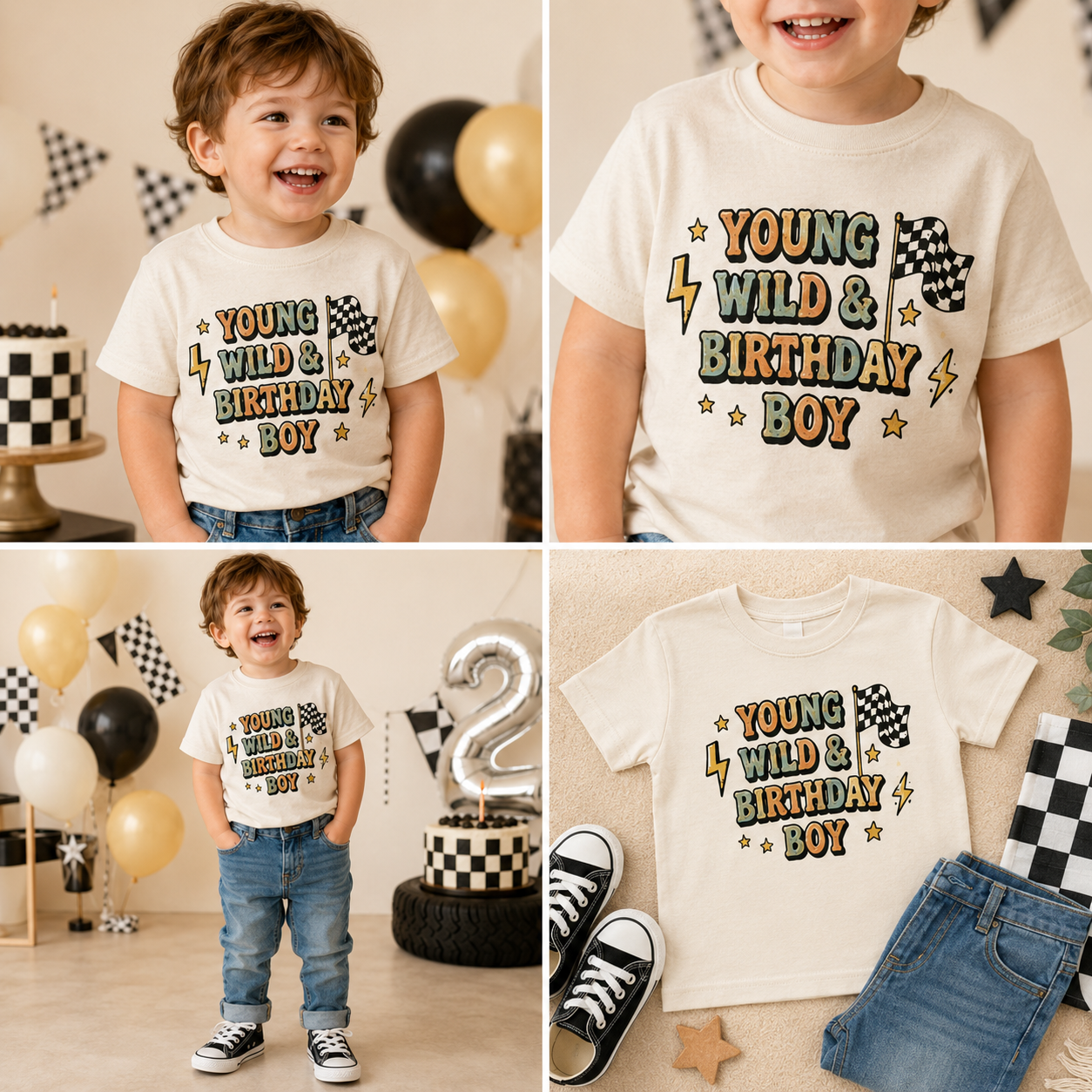 Young Wild & Birthday Boy Toddler