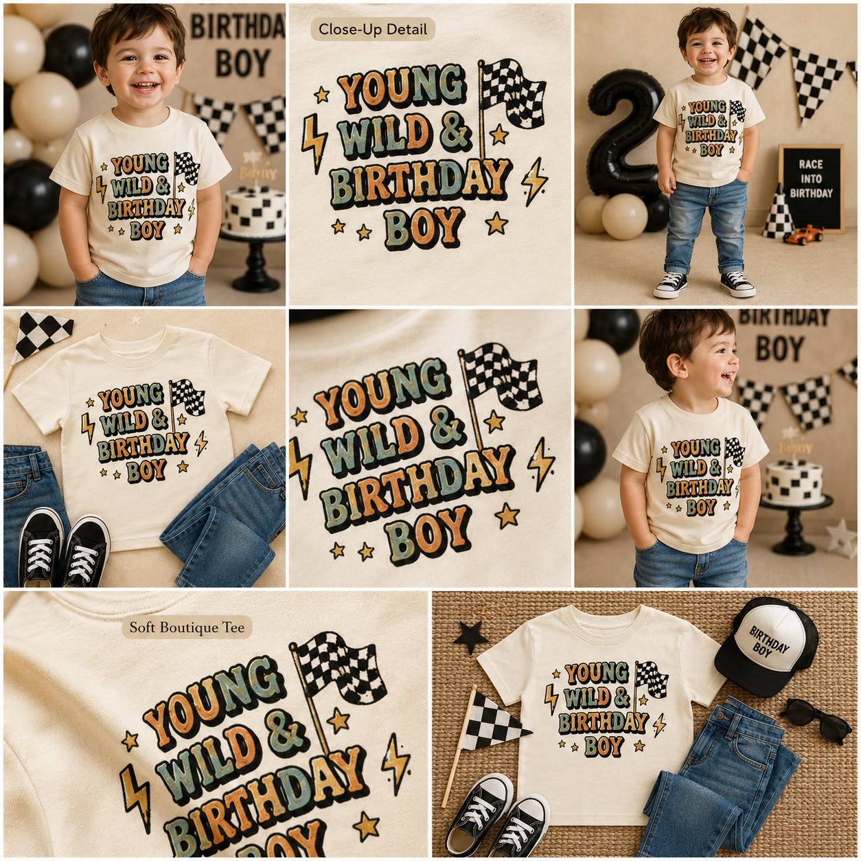 Young Wild & Birthday Boy Toddler