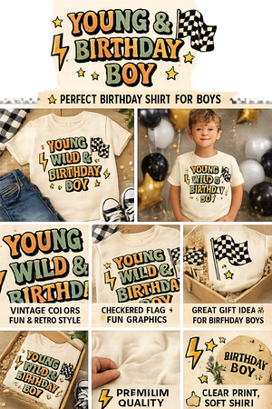Young Wild & Birthday Boy Toddler