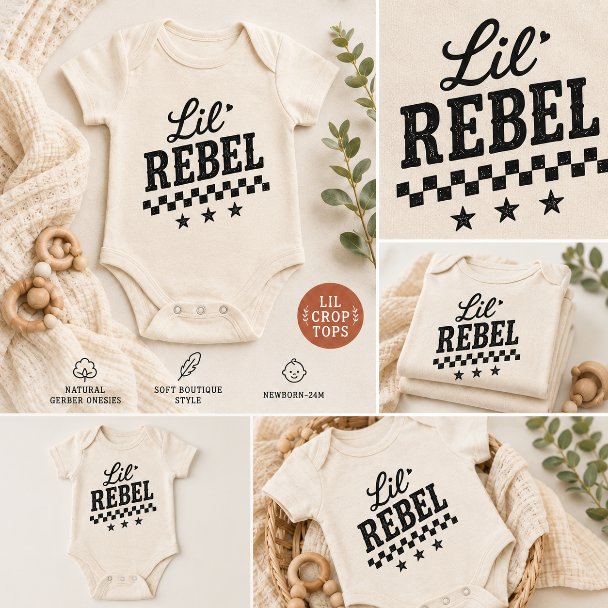 Lil Rebel Onesie