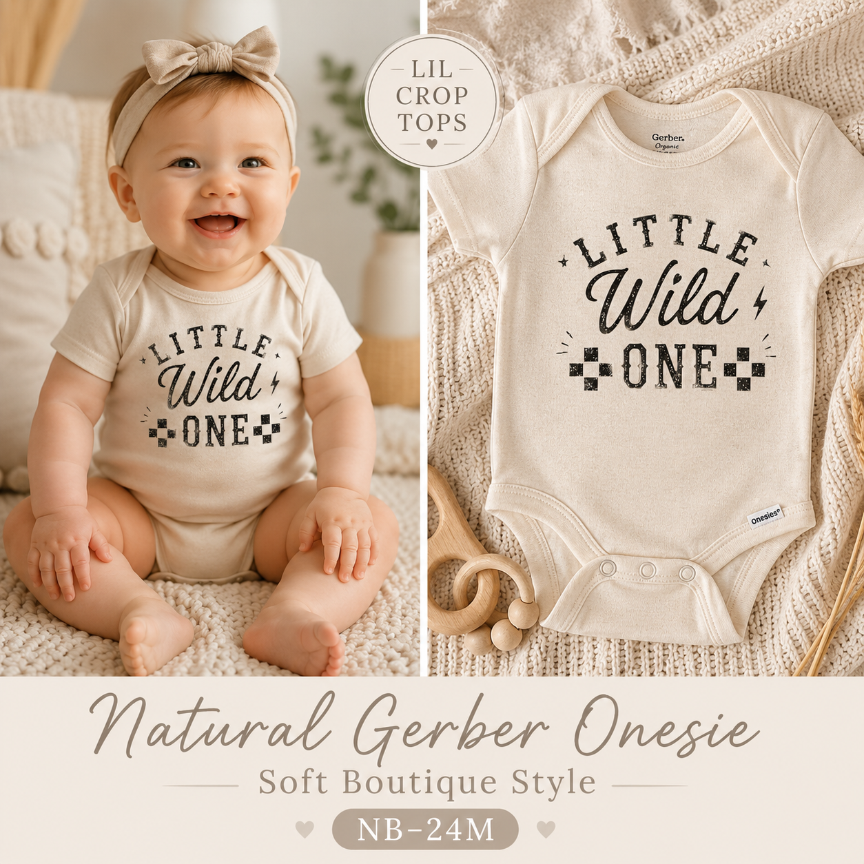 Little Wild One Onesie