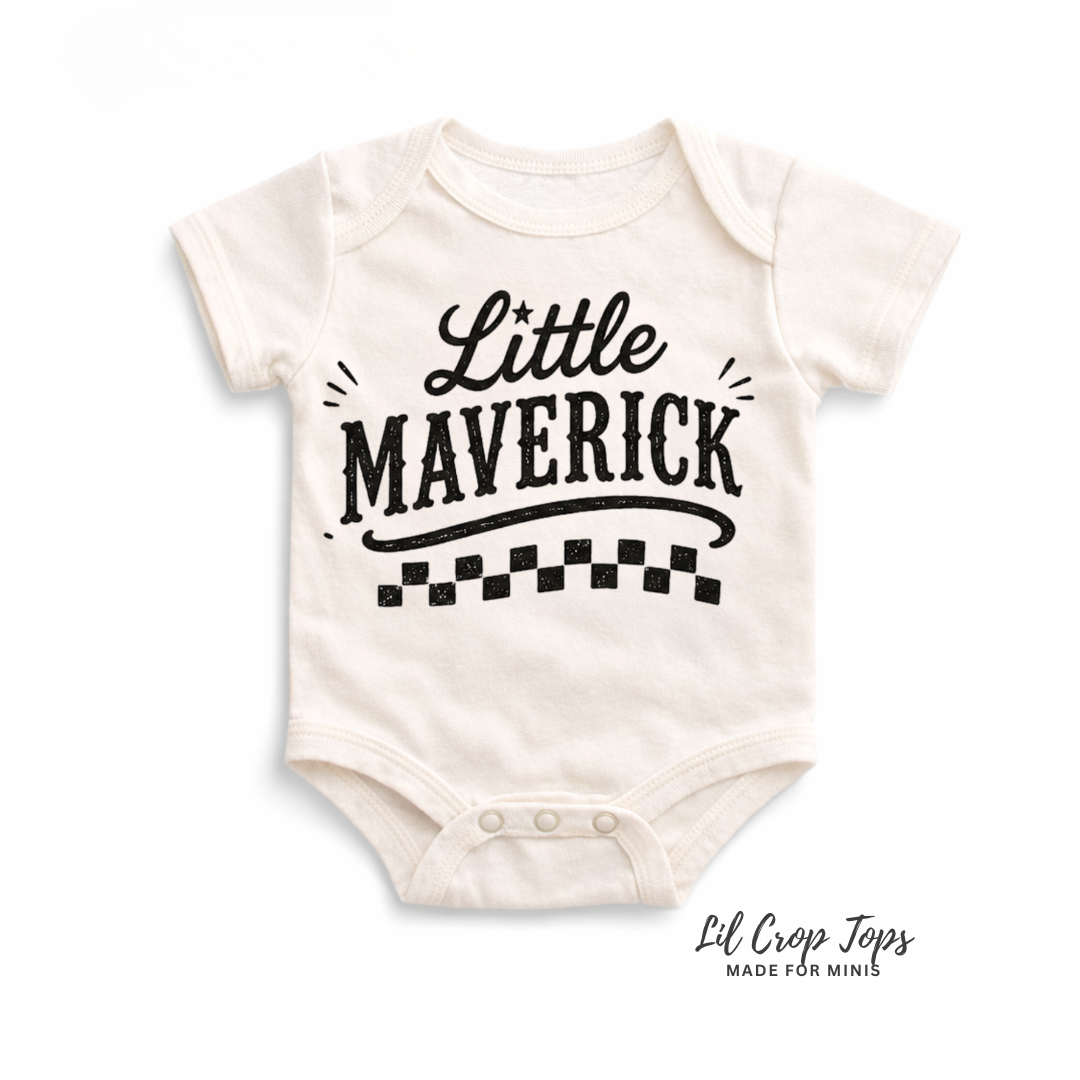 Little Maverick Onesie