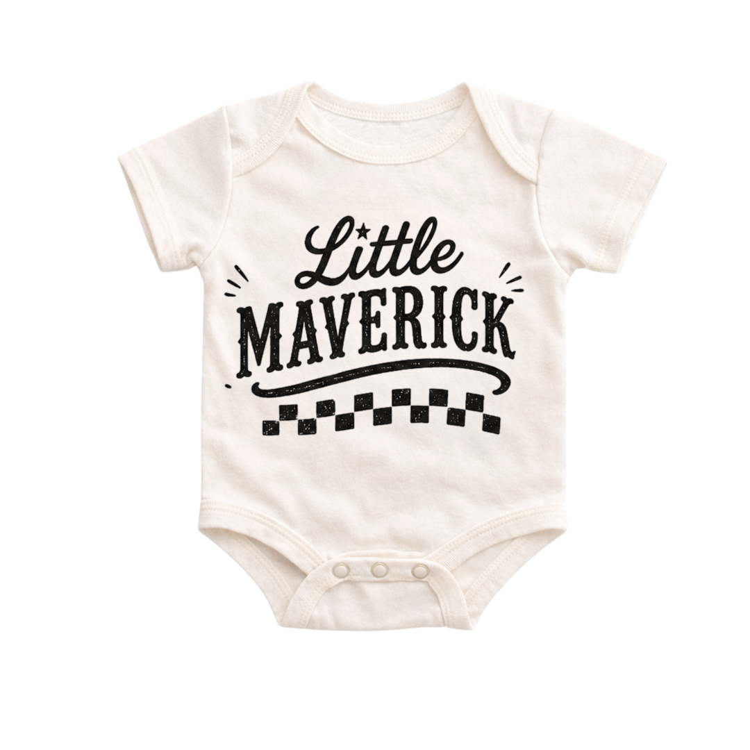 Little Maverick Onesie