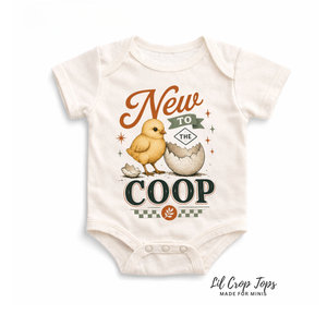 New to the Coop Onesie