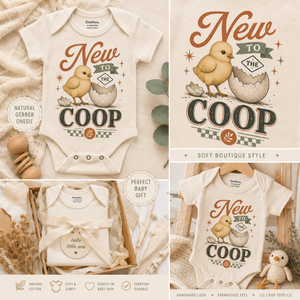 New to the Coop Onesie