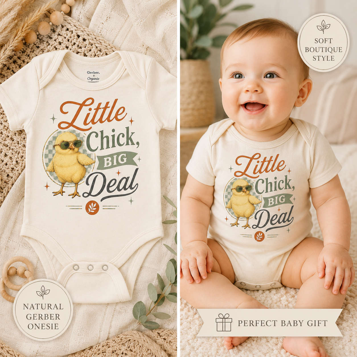 Little Chick Big Deal Onesie