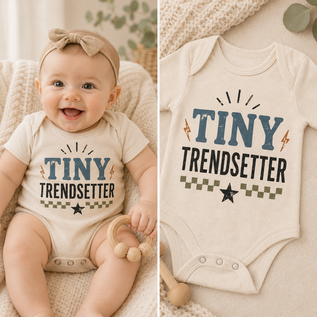 Tiny Trendsetter Onesie