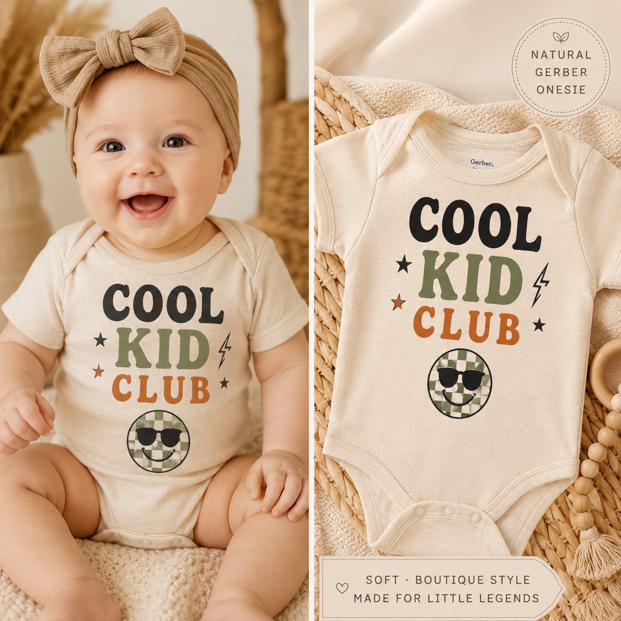 Cool Kid Club Onesie