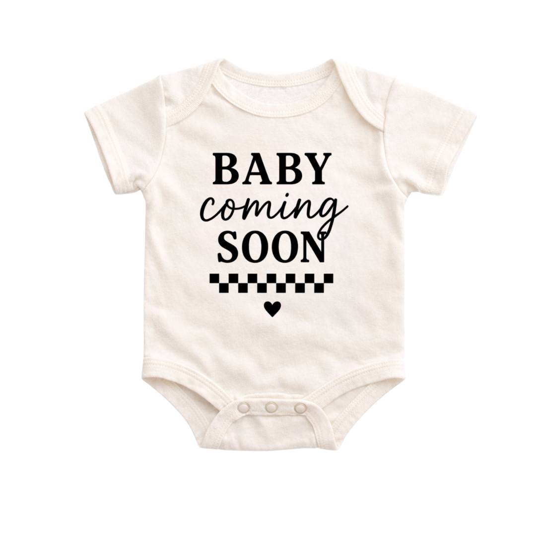 Baby Coming Soon Onesie