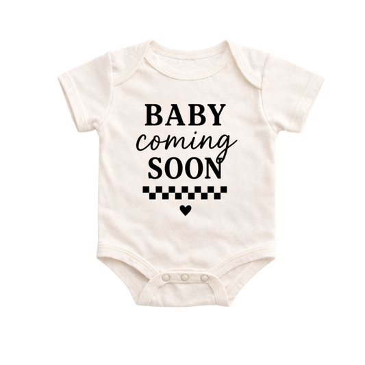 Baby Coming Soon Onesie