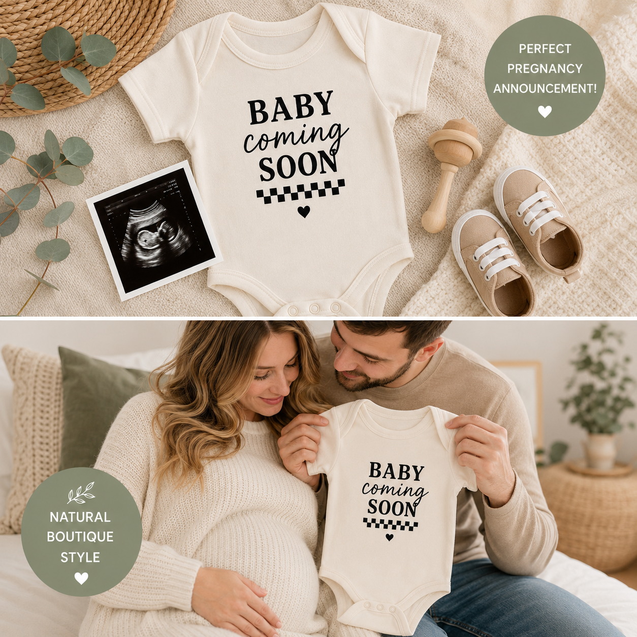 Baby Coming Soon Onesie