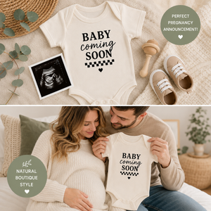 Baby Coming Soon Onesie
