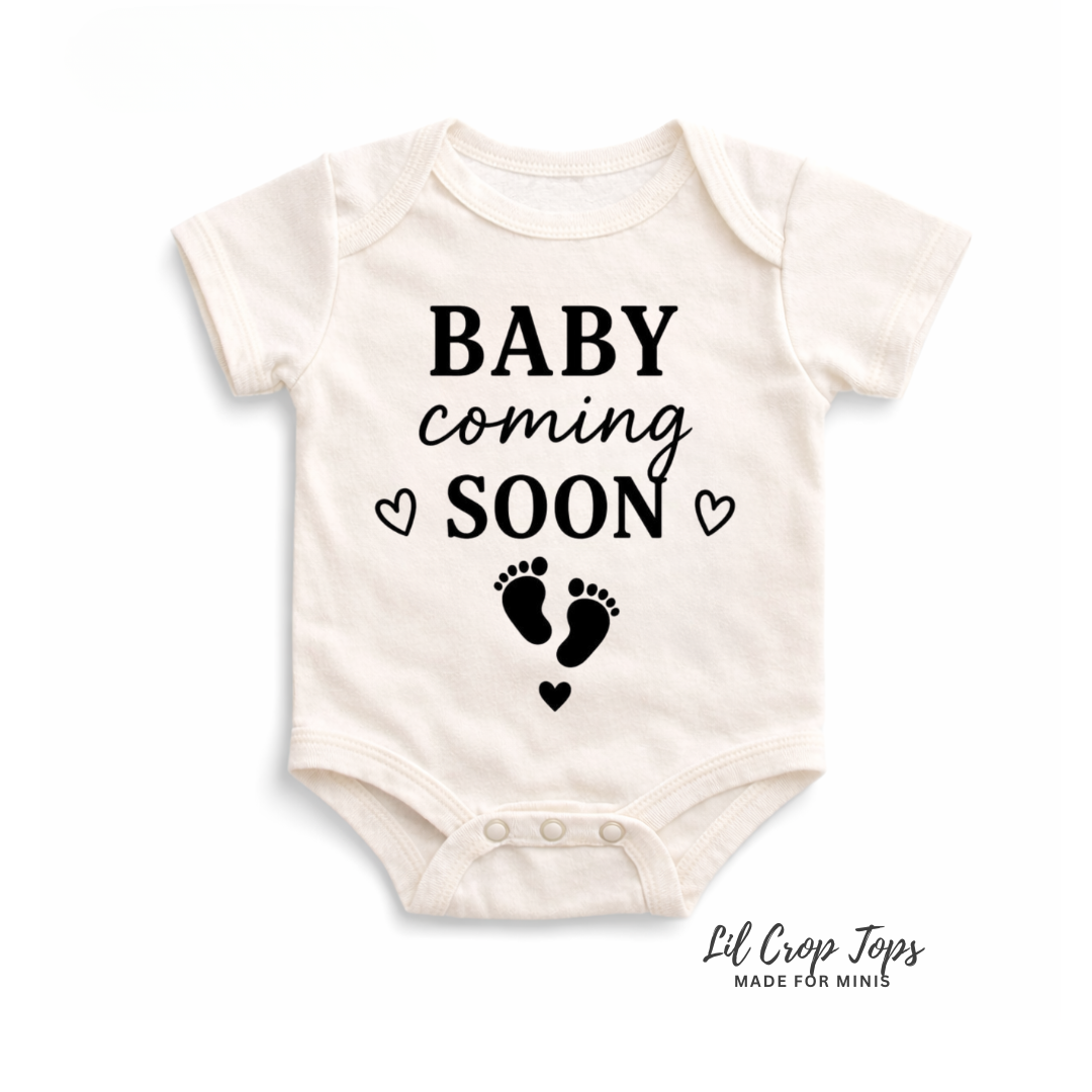 Baby Coming Soon Onesie