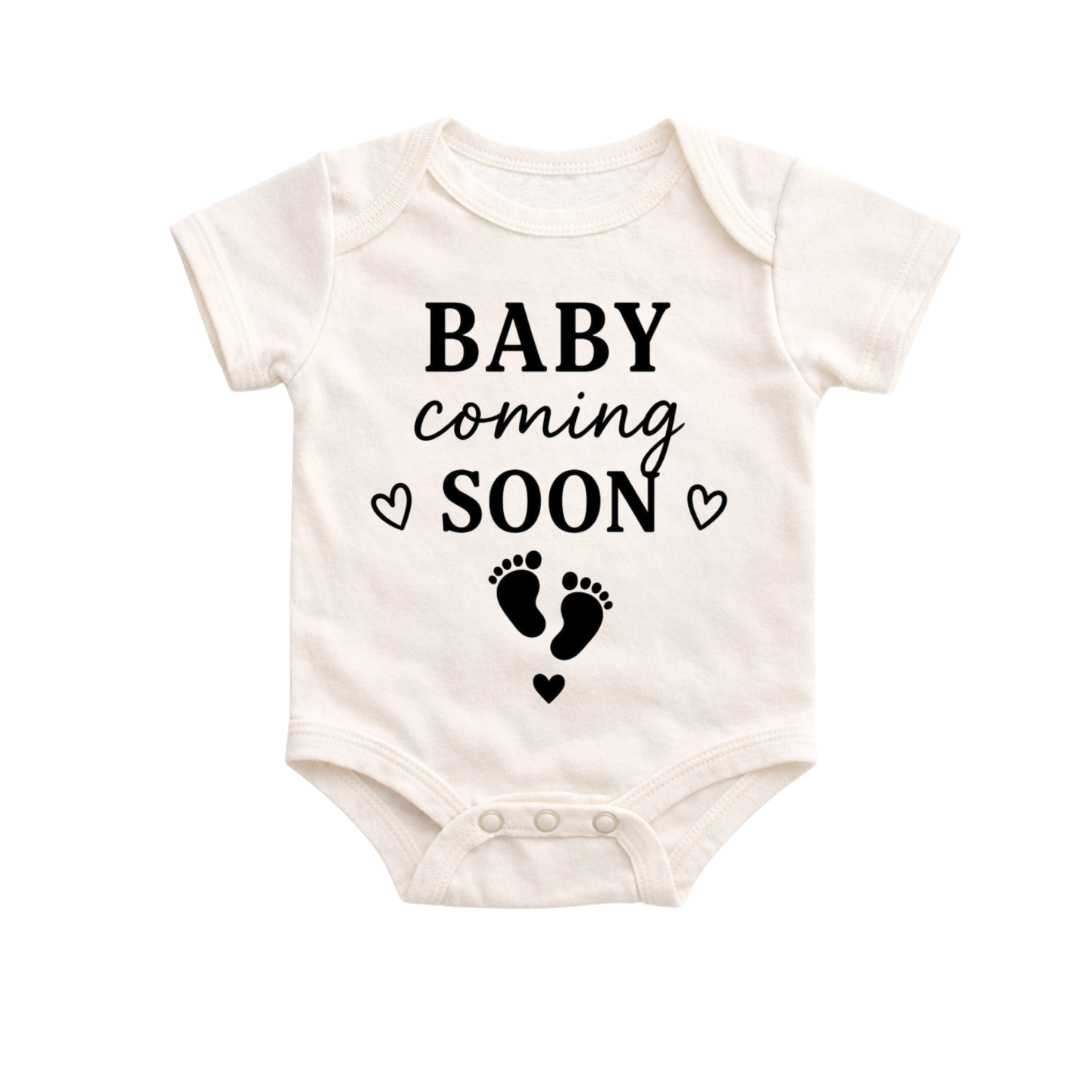 Baby Coming Soon Onesie