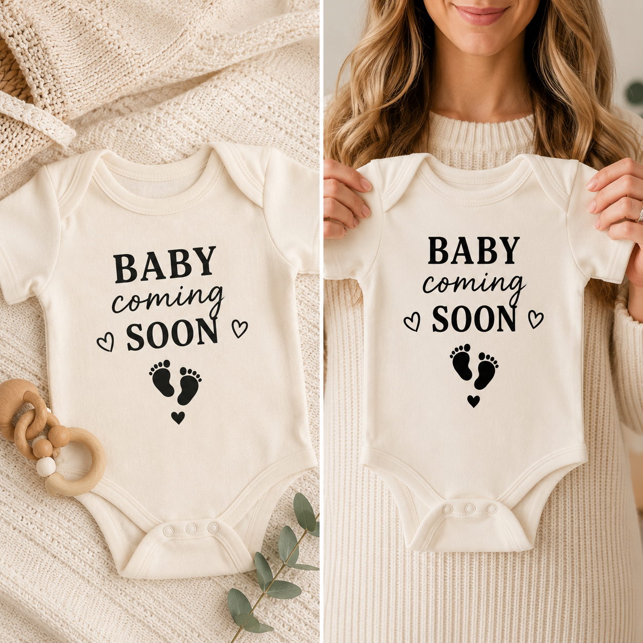 Baby Coming Soon Onesie