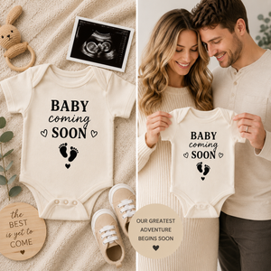 Baby Coming Soon Onesie