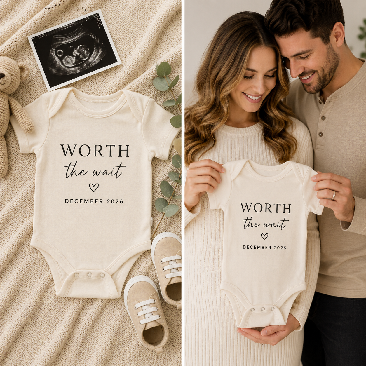 Worth The Wait Onesie