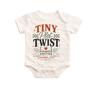 Tiny Plot Twist Onesie