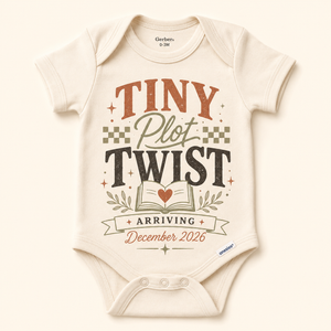 Tiny Plot Twist Onesie