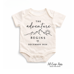 The Adventure Begins Onesie